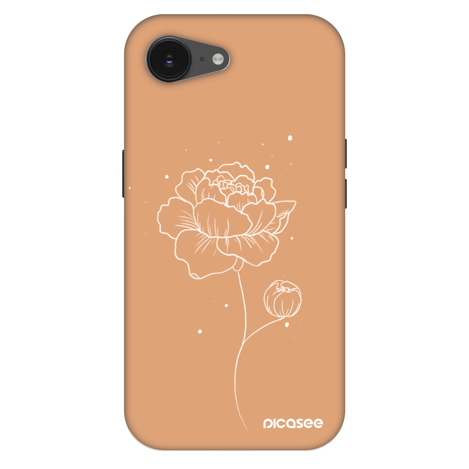 Picasee Fashion Case MagSafe pentru Apple iPhone 16e - Peonies