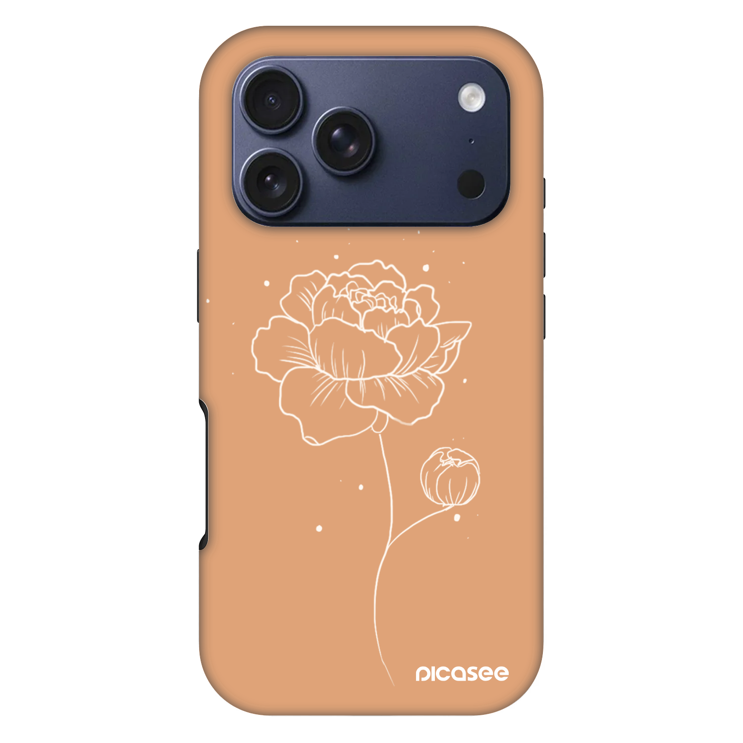 Picasee Fashion Case MagSafe pentru Apple iPhone 17 Pro - Peonies
