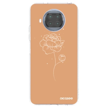 Picasee husă transparentă din silicon pentru Xiaomi Mi 10T Lite - Peonies