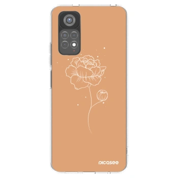 Picasee husă transparentă din silicon pentru Xiaomi Redmi Note 11S 5G - Peonies