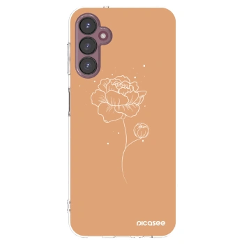 Picasee husă transparentă din silicon pentru Samsung Galaxy A05s A057G - Peonies