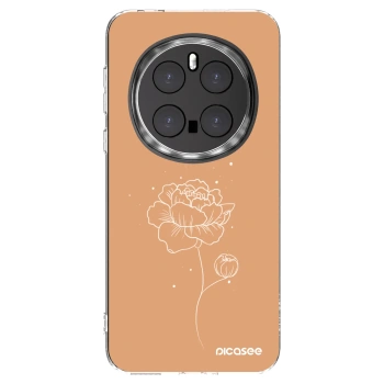 Picasee husă transparentă din silicon pentru Honor Magic7 Pro 5G - Peonies