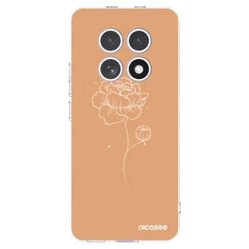 Picasee husă transparentă din silicon pentru Xiaomi Redmi Note 15 - Peonies