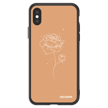 Picasee ULTIMATE CASE pentru Apple iPhone X/XS - Peonies