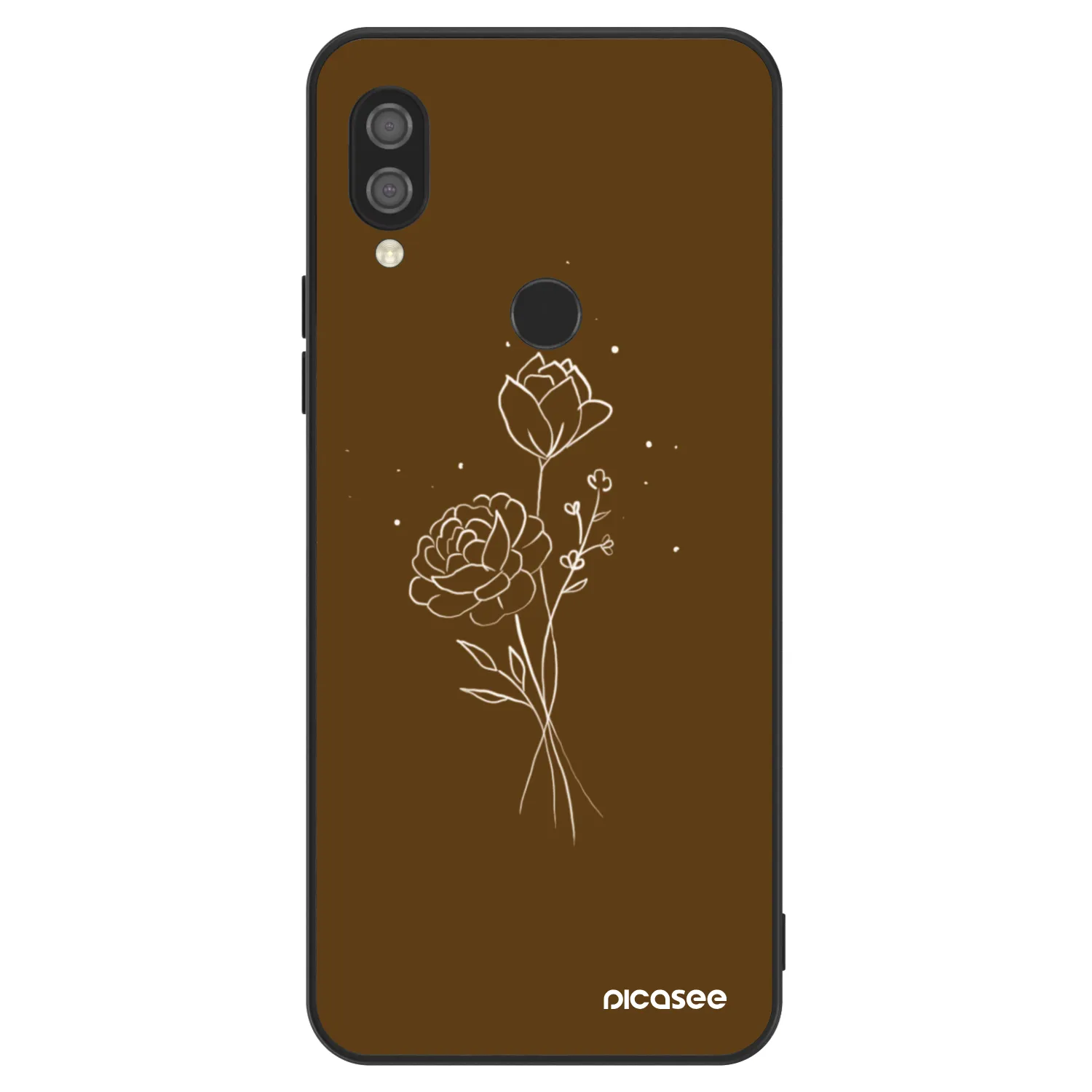 Picasee ULTIMATE CASE pentru Xiaomi Redmi 7 - Brown flowers