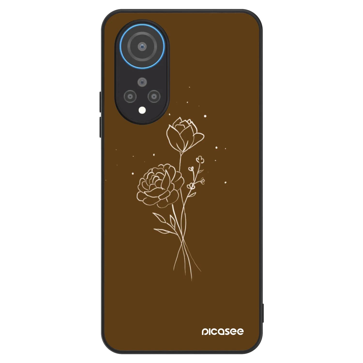 Picasee ULTIMATE CASE pentru Honor X7 - Brown flowers