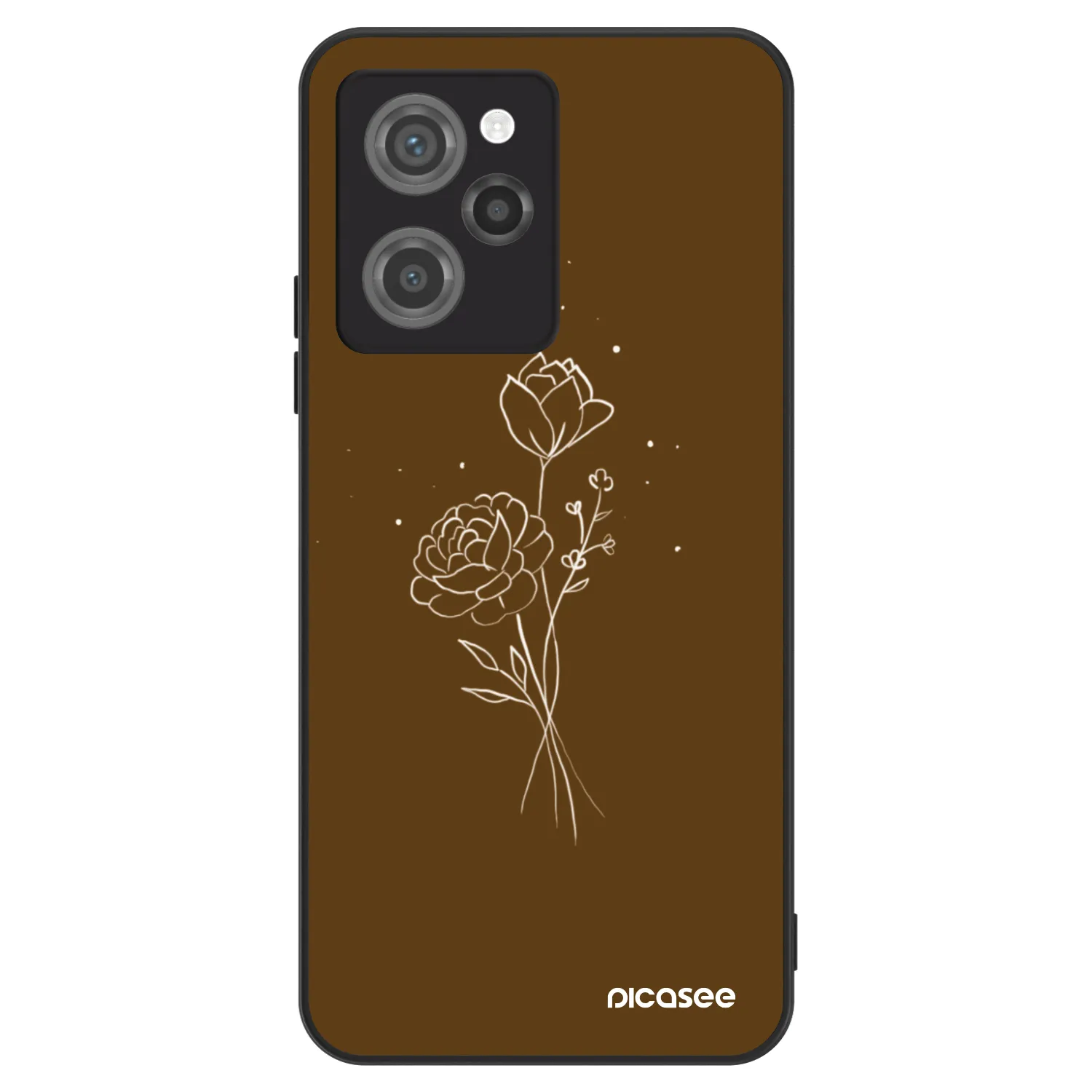 Picasee ULTIMATE CASE pentru Xiaomi Poco X5 Pro - Brown flowers