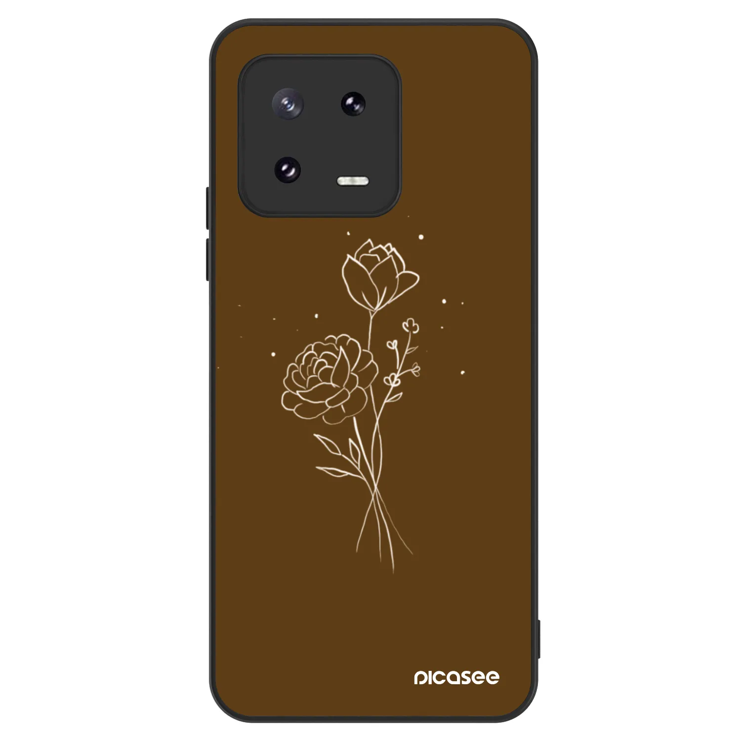 Picasee ULTIMATE CASE pentru Xiaomi 13 Pro - Brown flowers