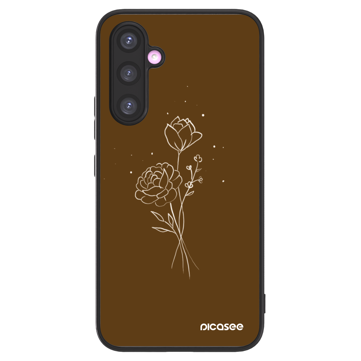 Picasee ULTIMATE CASE pentru Samsung Galaxy A54 5G A546B - Brown flowers