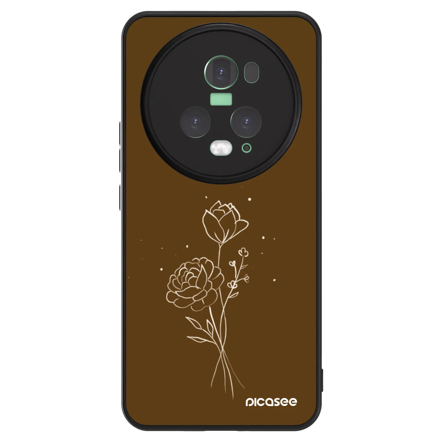 Picasee ULTIMATE CASE pentru Honor Magic5 Pro - Brown flowers