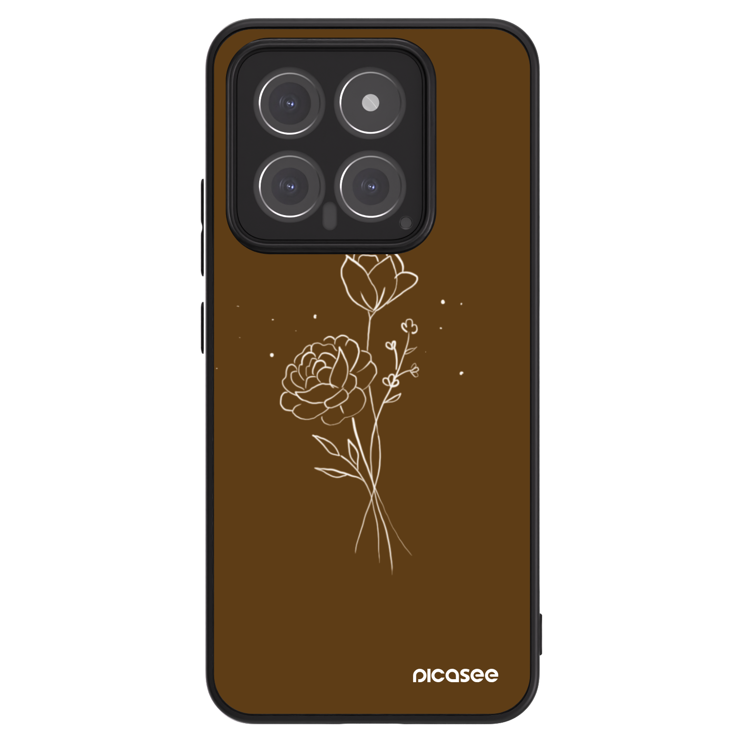 Picasee ULTIMATE CASE pentru Xiaomi 14 - Brown flowers