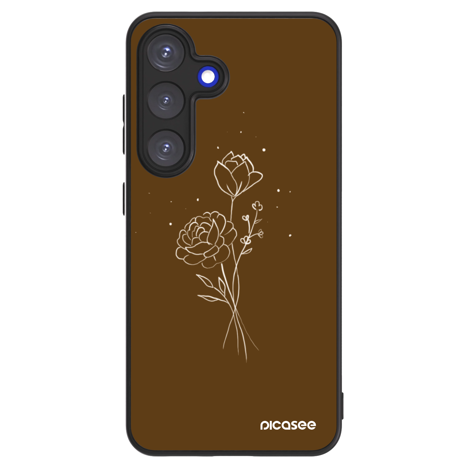 Picasee ULTIMATE CASE pentru Samsung Galaxy A25 A256B 5G - Brown flowers