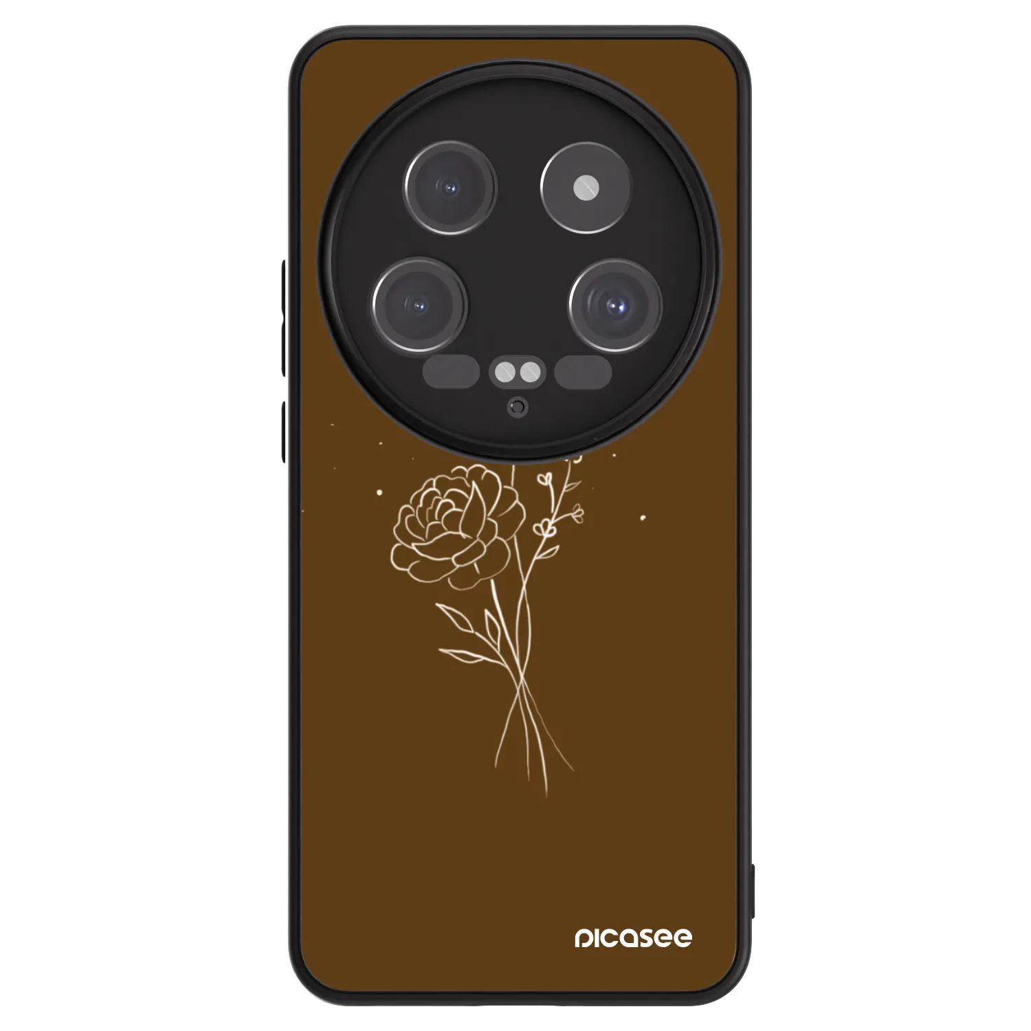 Picasee ULTIMATE CASE pentru Xiaomi 14 Ultra - Brown flowers