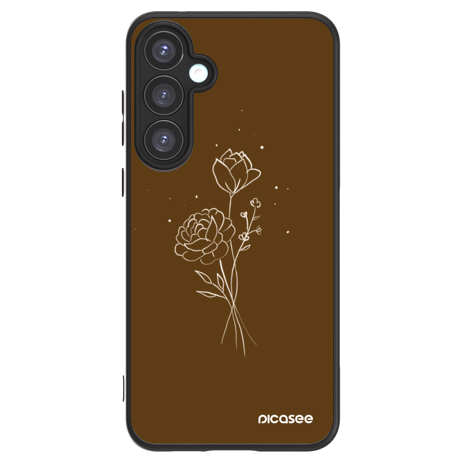 Picasee ULTIMATE CASE pentru Samsung Galaxy A55 5G A556B - Brown flowers