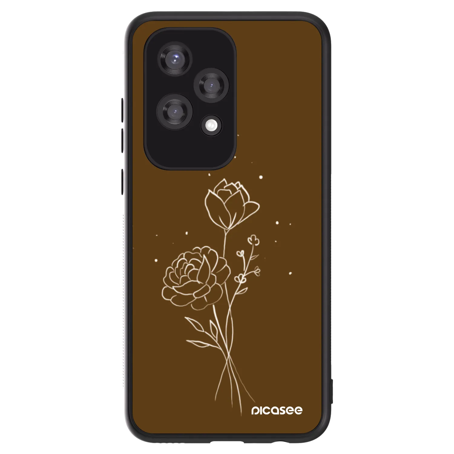 Picasee ULTIMATE CASE pentru Honor 200 Lite - Brown flowers