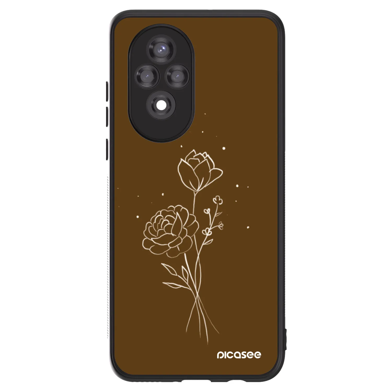 Picasee ULTIMATE CASE pentru Honor 200 5G - Brown flowers