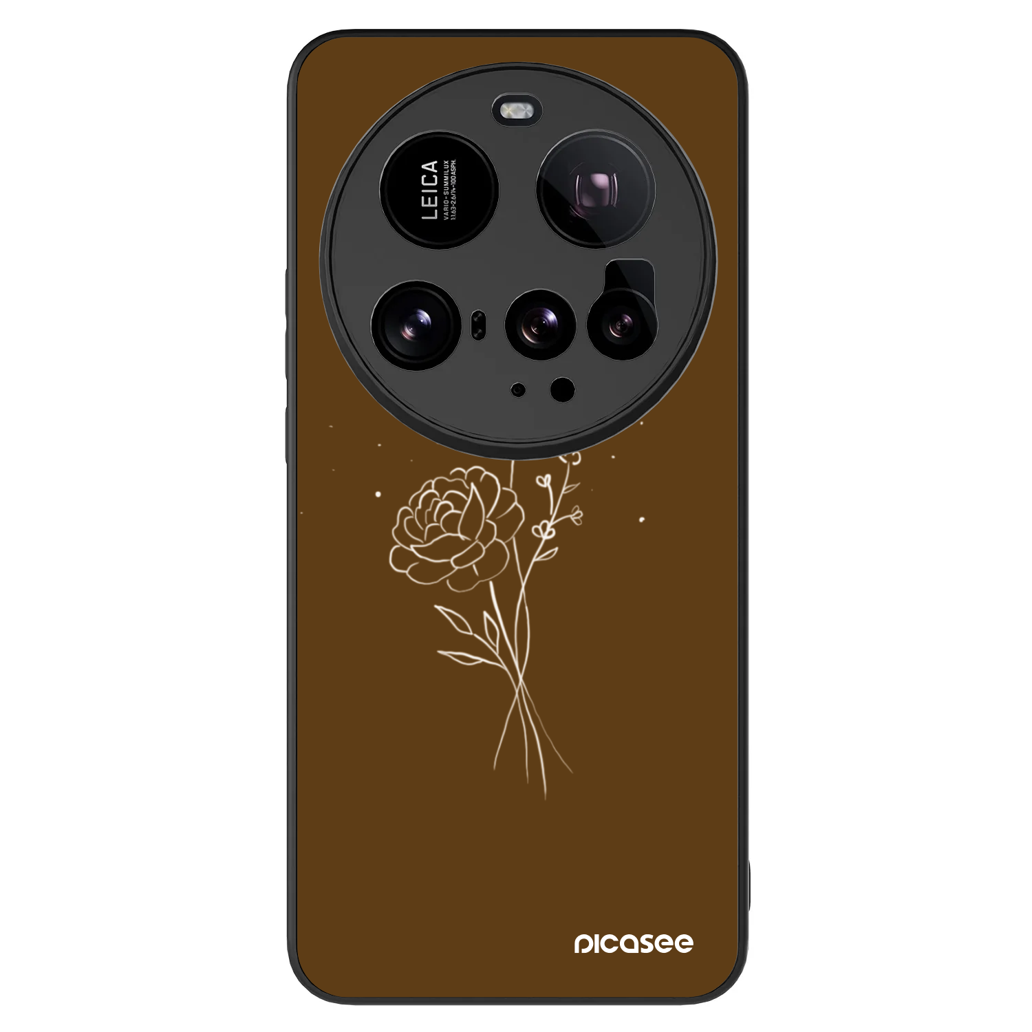 Picasee ULTIMATE CASE pentru Xiaomi 15 Ultra - Brown flowers