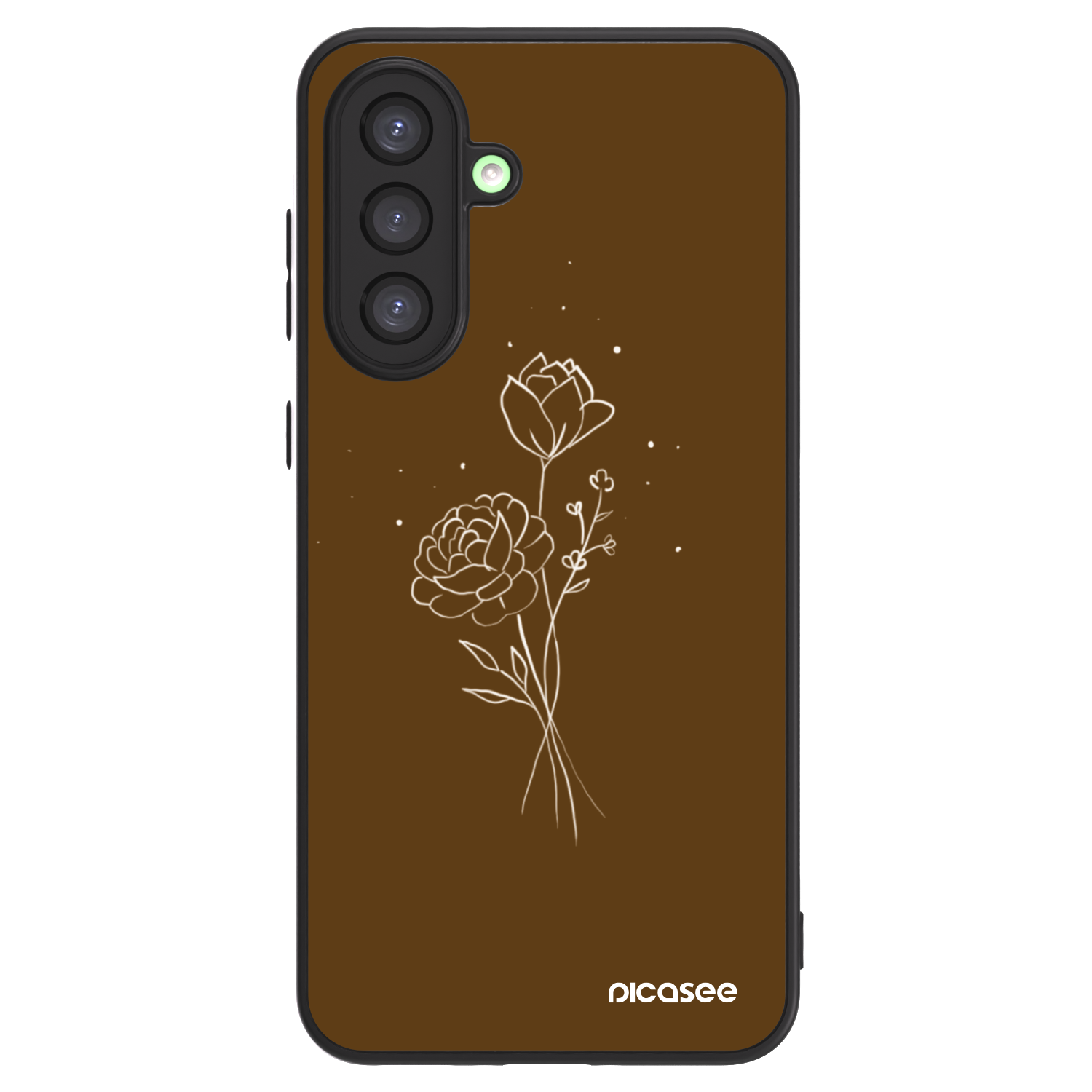 Picasee ULTIMATE CASE pentru Samsung Galaxy A26 5G A266B - Brown flowers