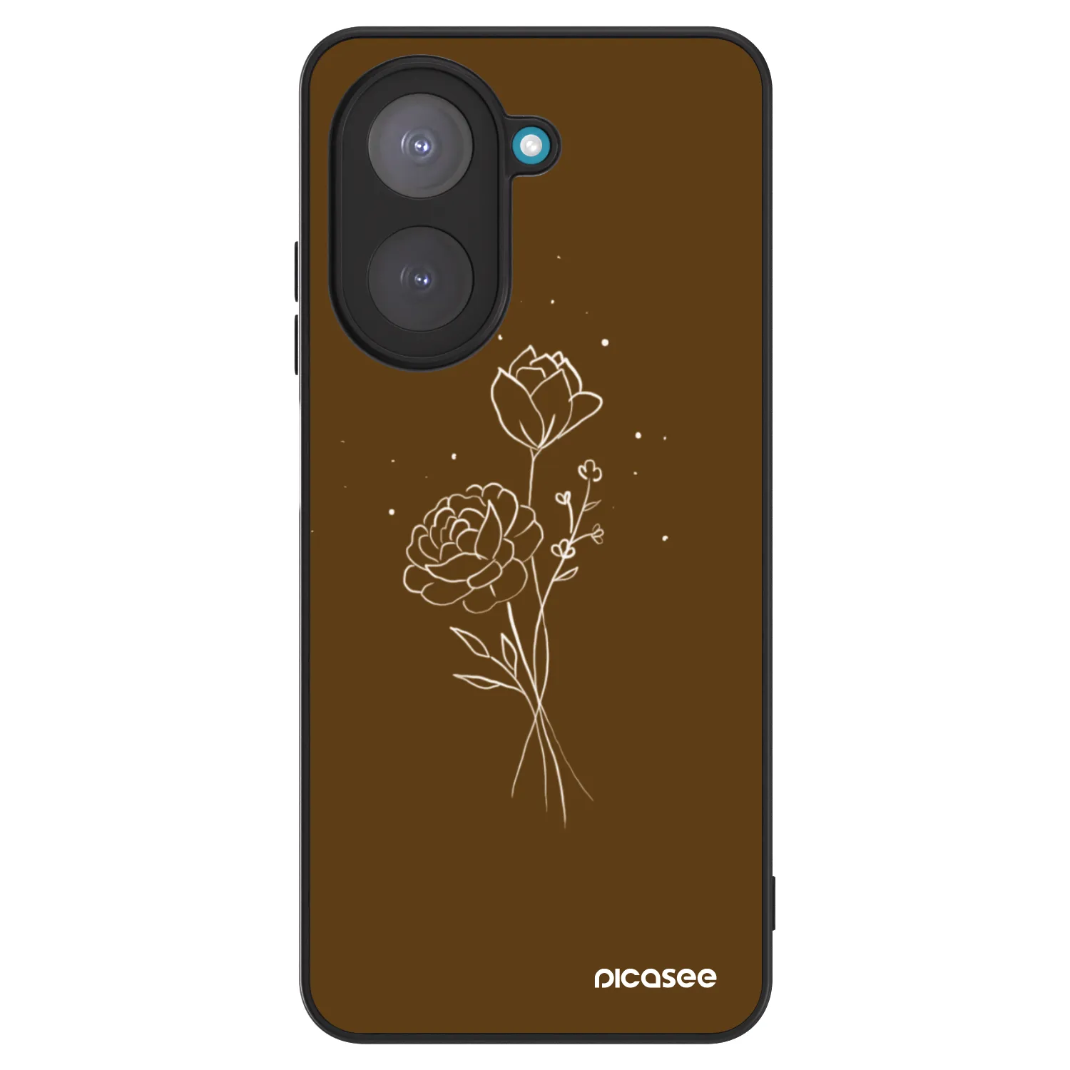 Picasee ULTIMATE CASE pentru Xiaomi Redmi A5 - Brown flowers