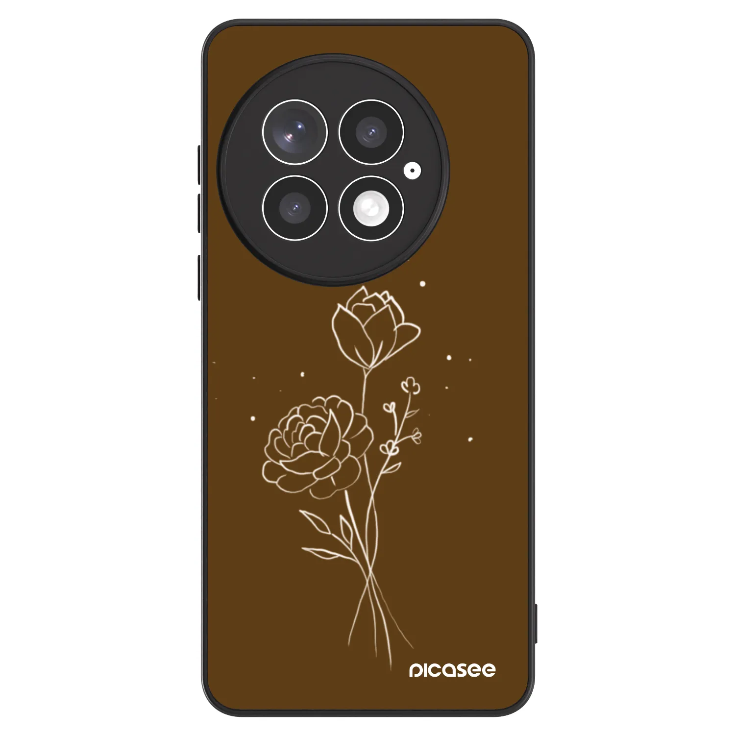 Picasee ULTIMATE CASE pentru OnePlus 13 5G - Brown flowers
