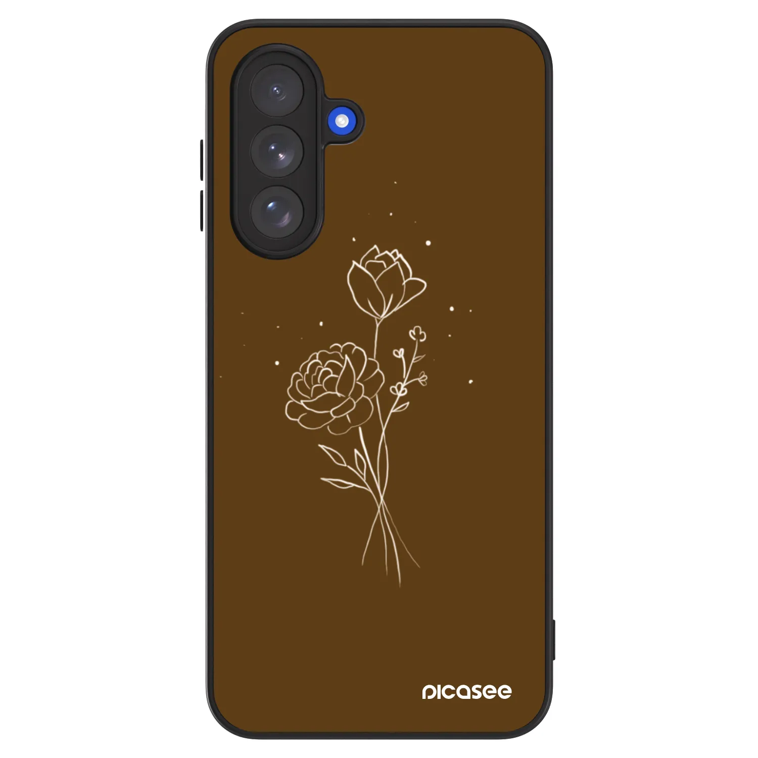 Picasee ULTIMATE CASE pentru Samsung Galaxy A17 5G - Brown flowers