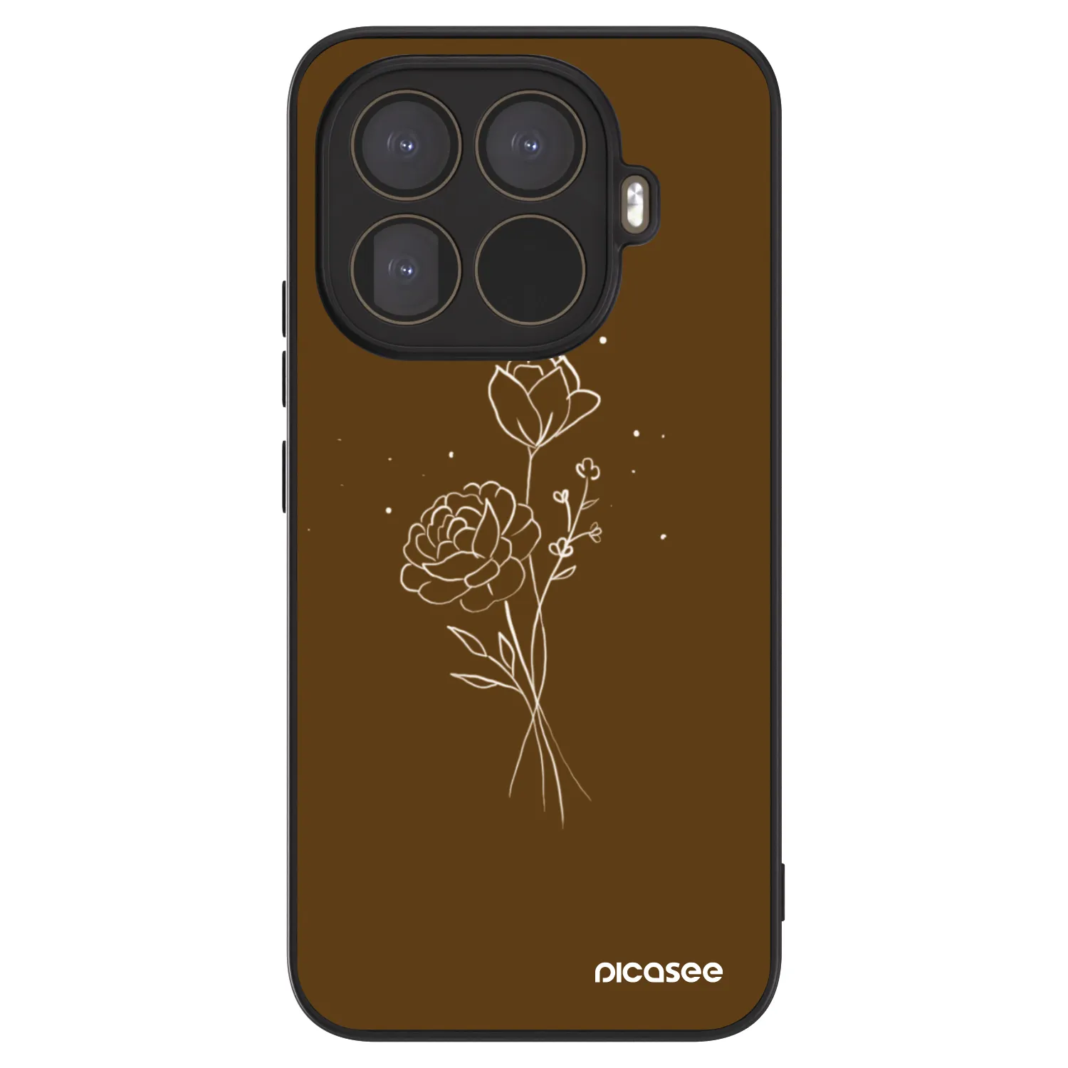 Picasee ULTIMATE CASE pentru Xiaomi 15T Pro - Brown flowers