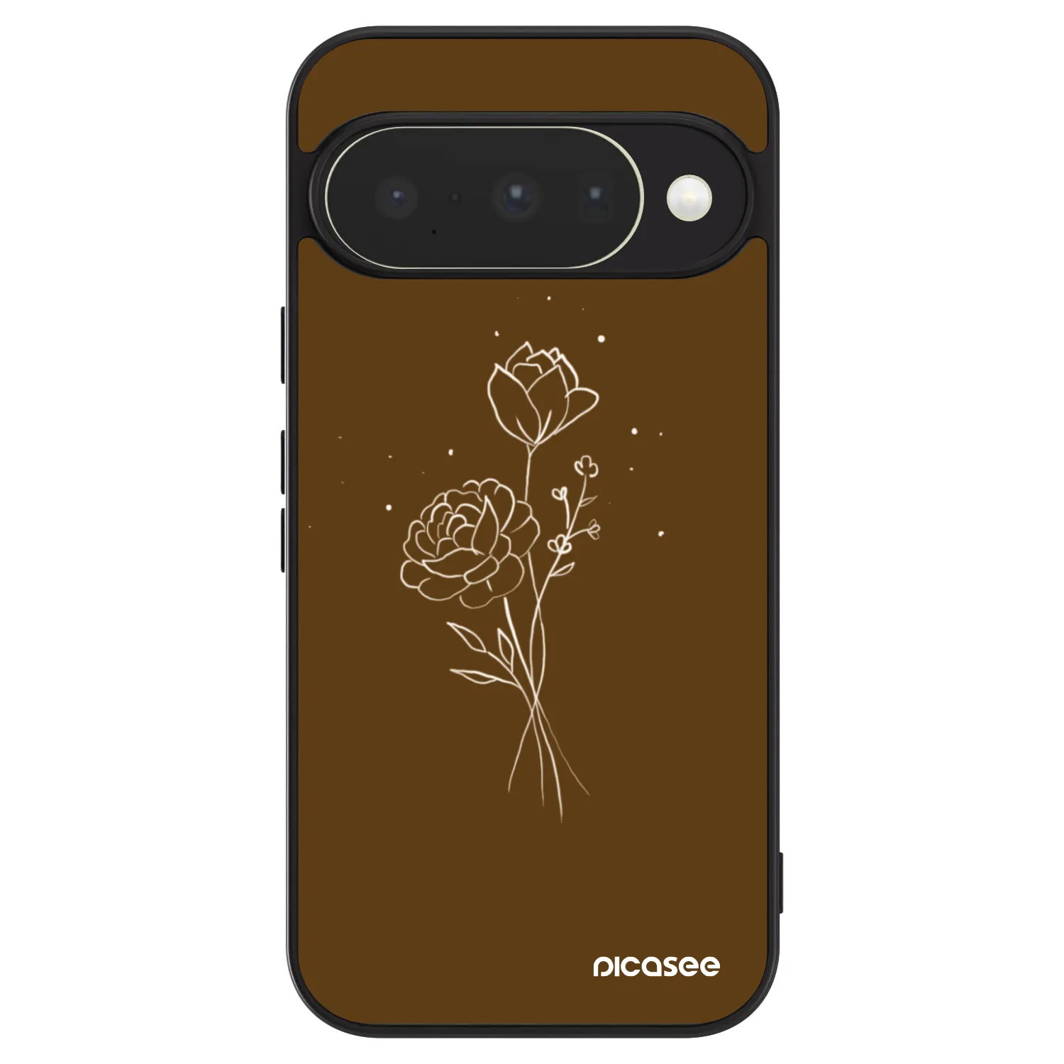 Picasee ULTIMATE CASE pentru Google Pixel 10 - Brown flowers
