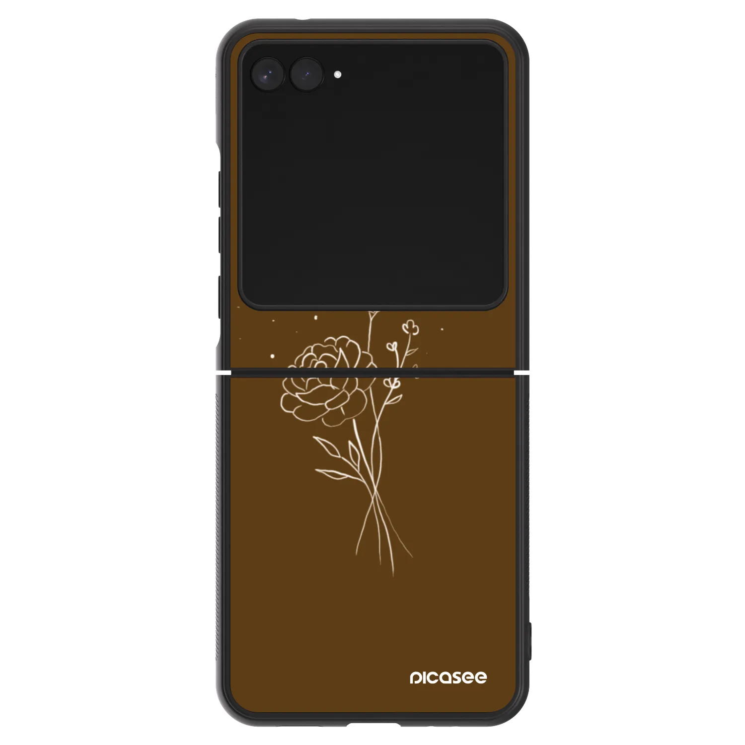 Picasee ULTIMATE CASE pentru Motorola Razr 60 - Brown flowers