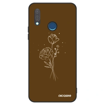 Husă pentru Huawei P20 Lite - Brown flowers