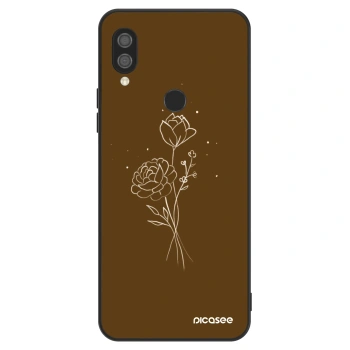 Husă pentru Xiaomi Redmi 7 - Brown flowers