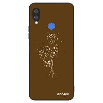 Husă pentru Huawei Nova 3 - Brown flowers
