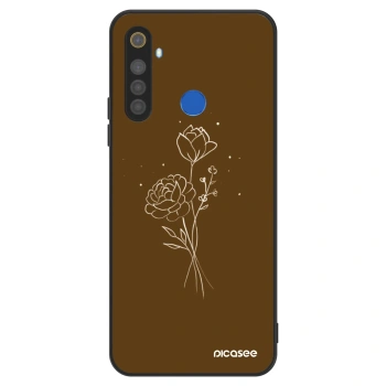 Husă pentru Realme 5 - Brown flowers