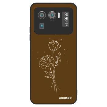 Picasee ULTIMATE CASE pentru Xiaomi Mi 11 Ultra - Brown flowers