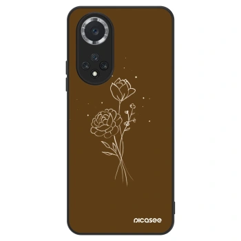 Husă pentru Huawei Nova 9 SE - Brown flowers