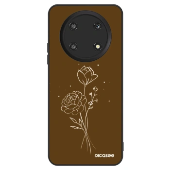 Husă pentru Honor Magic4 Lite 5G - Brown flowers