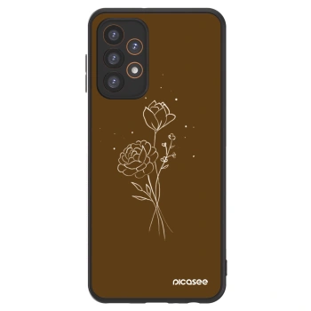 Picasee ULTIMATE CASE pentru Samsung Galaxy A23 A236B 5G - Brown flowers