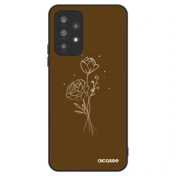 Picasee ULTIMATE CASE pentru Samsung Galaxy A73 5G - Brown flowers