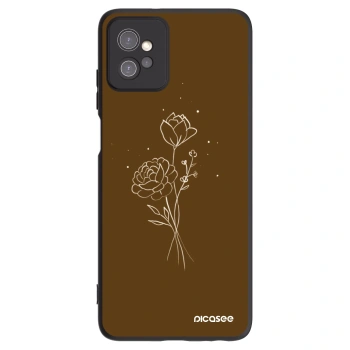 Husă pentru Motorola Moto G32 - Brown flowers