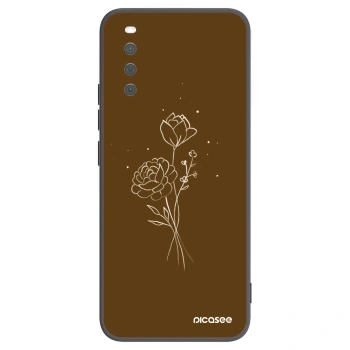 Husă pentru Sony Xperia 10 III - Brown flowers