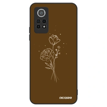 Husă pentru Xiaomi Redmi Note 12 Pro 4G - Brown flowers