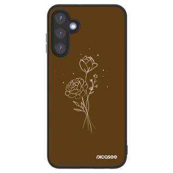 Picasee ULTIMATE CASE pentru Samsung Galaxy A15 A156B 5G - Brown flowers
