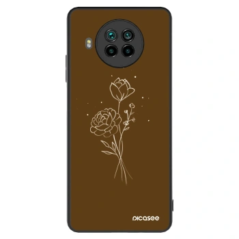 Husă pentru Xiaomi Mi 10T Lite - Brown flowers