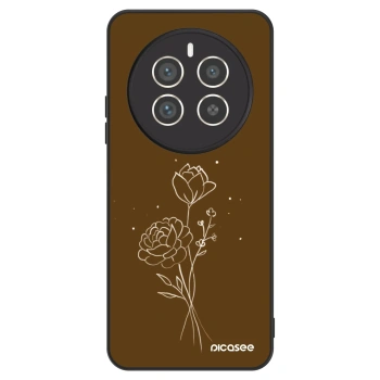 Husă pentru Realme 12 Pro 5G - Brown flowers