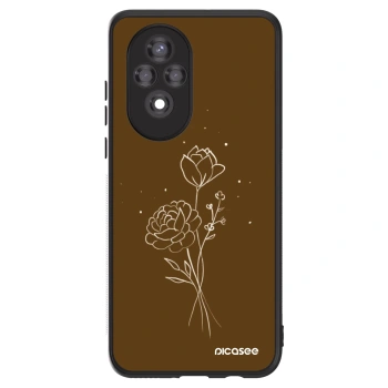 Husă pentru Honor 200 Pro 5G - Brown flowers