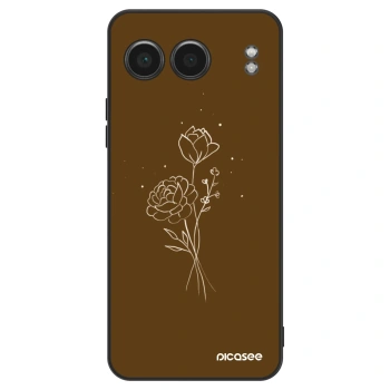 Husă pentru OnePlus Nord 4 - Brown flowers