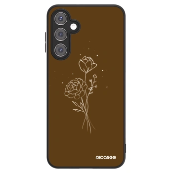 Picasee ULTIMATE CASE pentru Samsung Galaxy A16 5G - Brown flowers