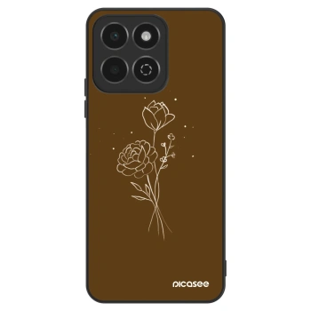 Husă pentru Honor 200 Smart 5G - Brown flowers
