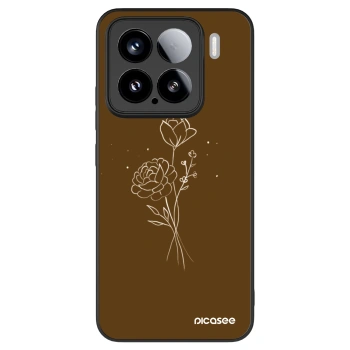 Picasee ULTIMATE CASE pentru Xiaomi 15 - Brown flowers