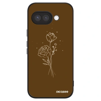 Husă pentru Google Pixel 9a - Brown flowers