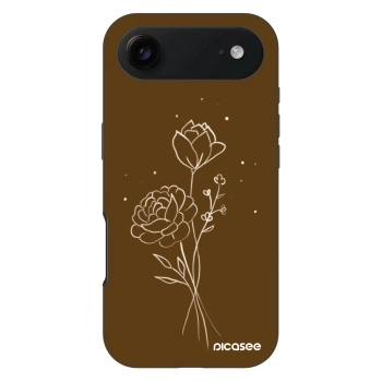 Husă pentru Apple iPhone Air - Brown flowers